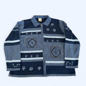 Allison-daley Women's Blue and Navy Jumper
